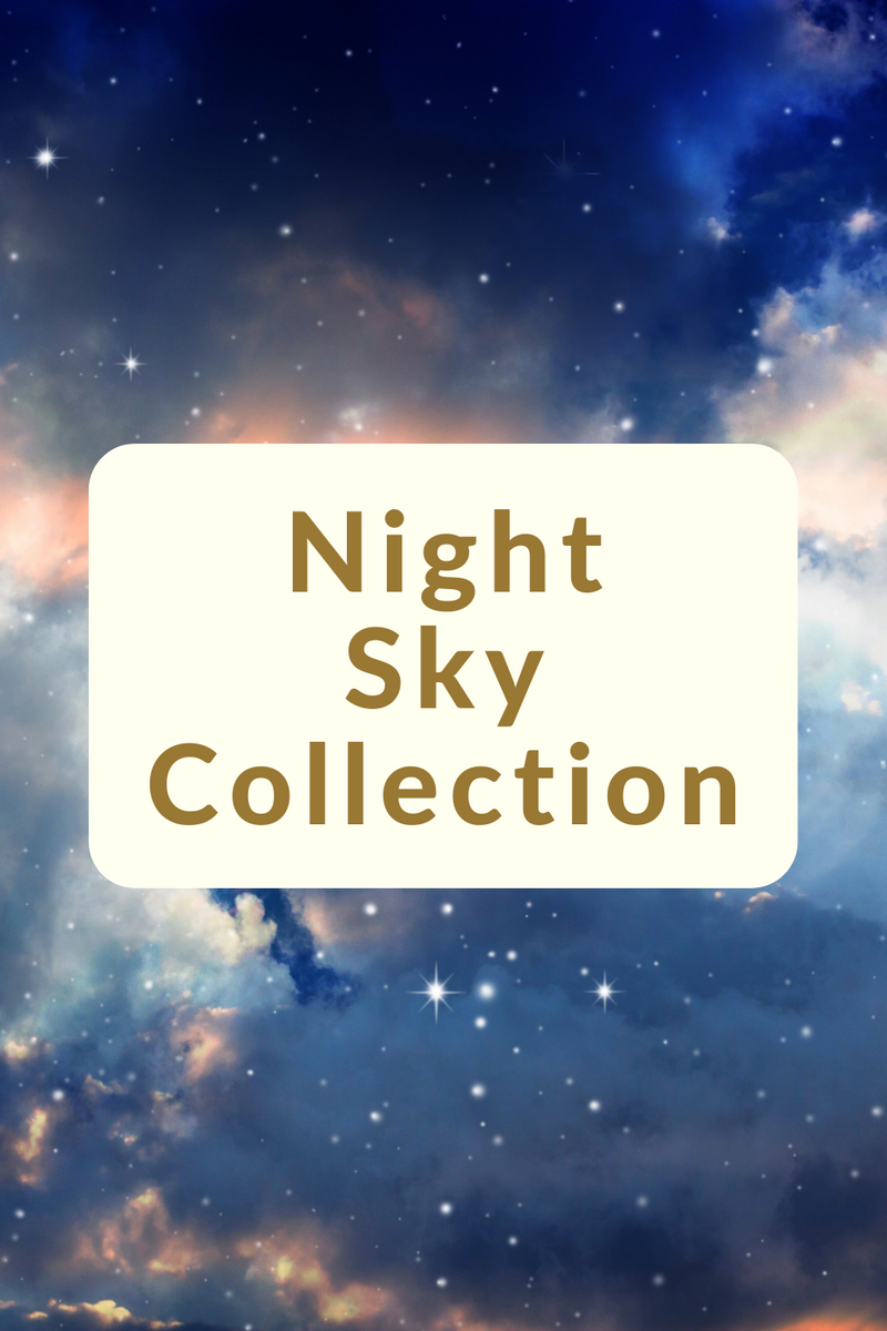 Night Sky Crystal Talisman Collection for Inner Reflection, Greater Perspective & Contemplation