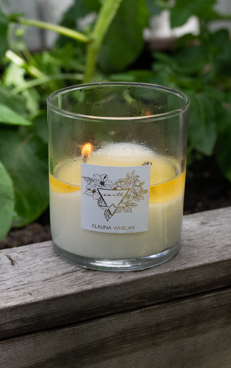 earth intention candle