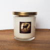 luxury aries zodiac crystal infused soy affirmation ritual candle