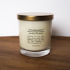 fire element soy intention candle incantation