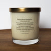 soy crystal infused waning moon intention candle incantation